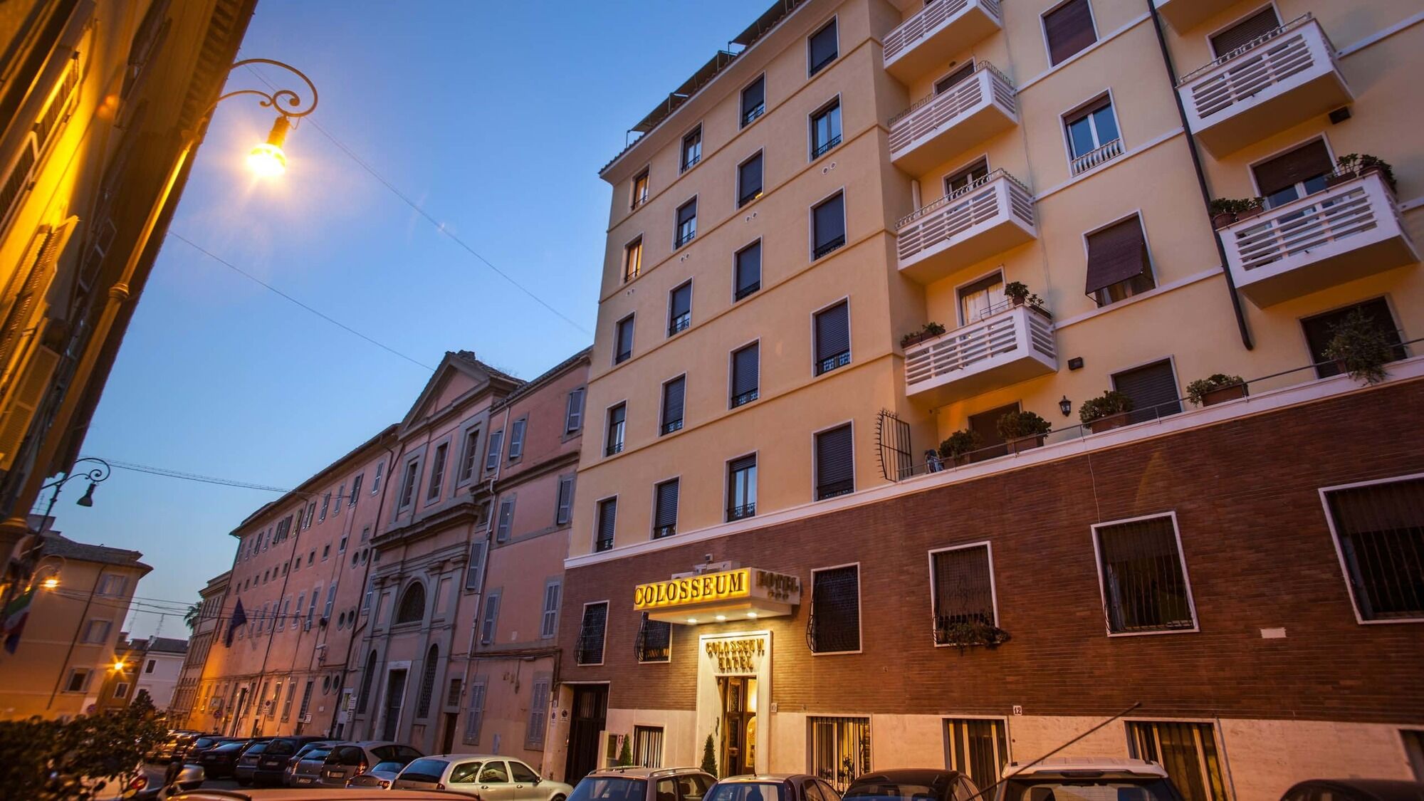 Hotel Colosseum Roma Esterno foto